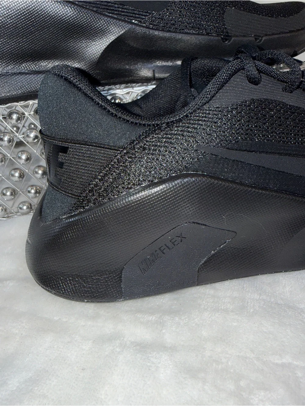 🖤👟 NEW Nike Flex Train Black Sneakers Men 7 / Women 8.5 HV9972-001 🏋️‍♀️